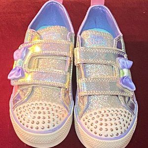 BARELY WORN Skechers Crystal Star size 13 sneakers